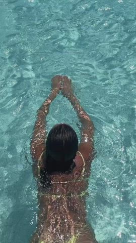 Ass Bikini Booty Pool Swimming Pool Swimsuit gif