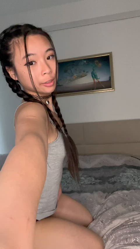 18 years old asian onlyfans petite public small tits teen tits gif