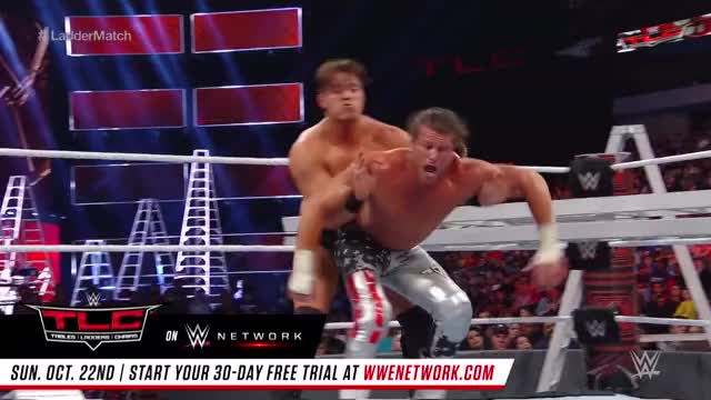 The Miz Skull Crushing Finale on Ladder