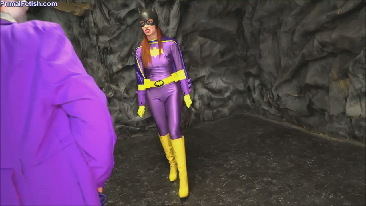 Batgirl vs The Joker (gif)