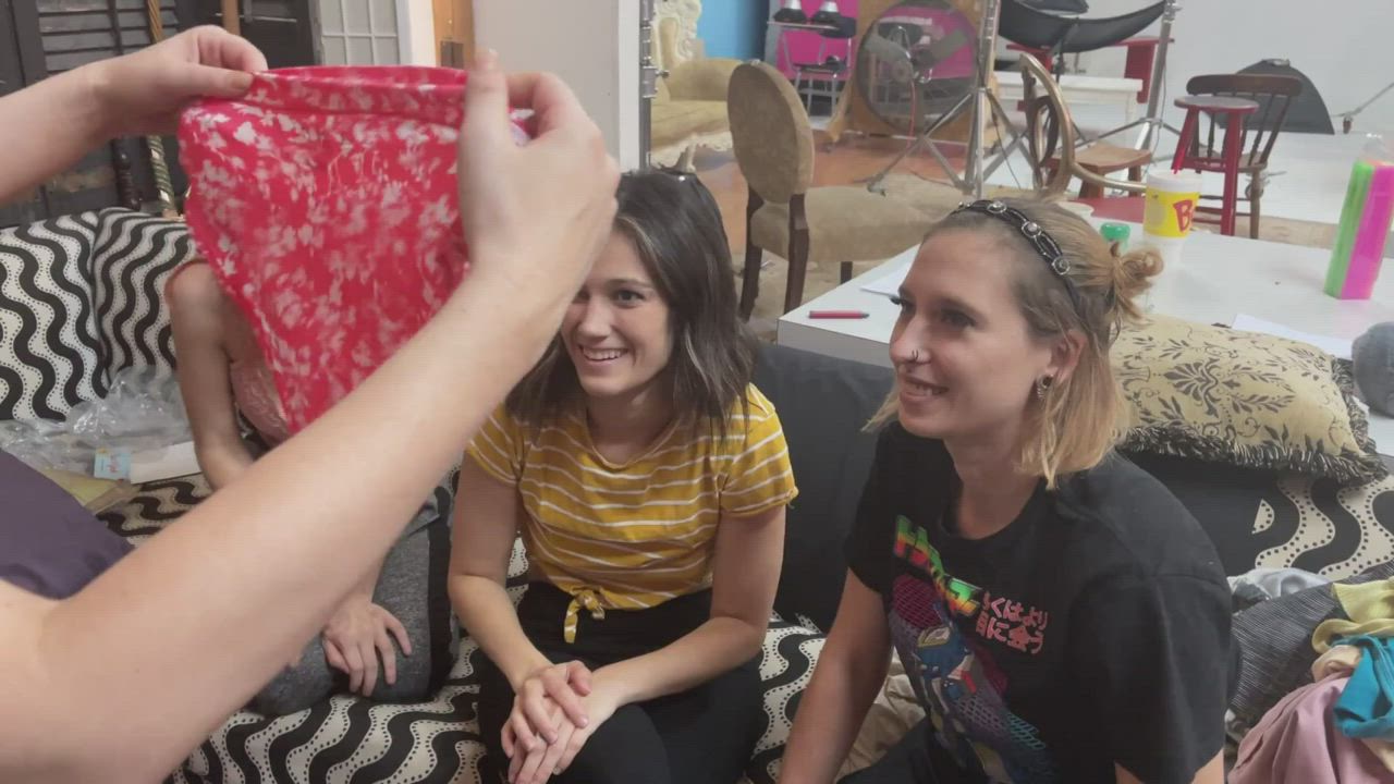 New in Patreon.com/Wedgiegirls "Sneak Attack Wedgies with Josie, Laney, Devyn