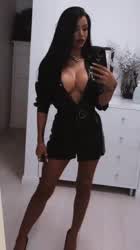 Big Tits Cleavage TikTok gif