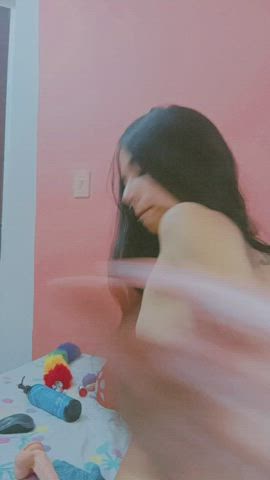 ass ass spread asshole latina petite gif