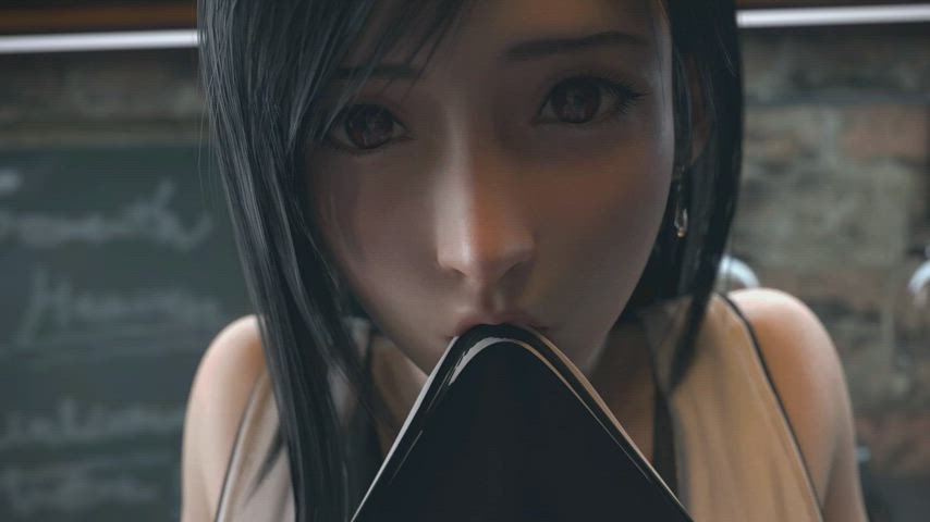 Close Up POV Tifa Lockhart gif