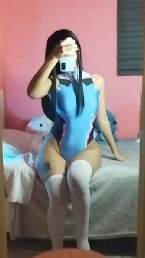 19 years old cosplay costume cute girls hentai knee high socks onlyfans teen thigh