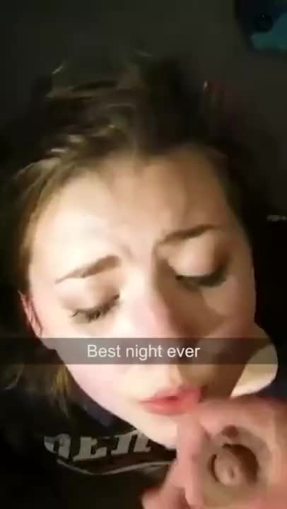 Snapchat blowjob