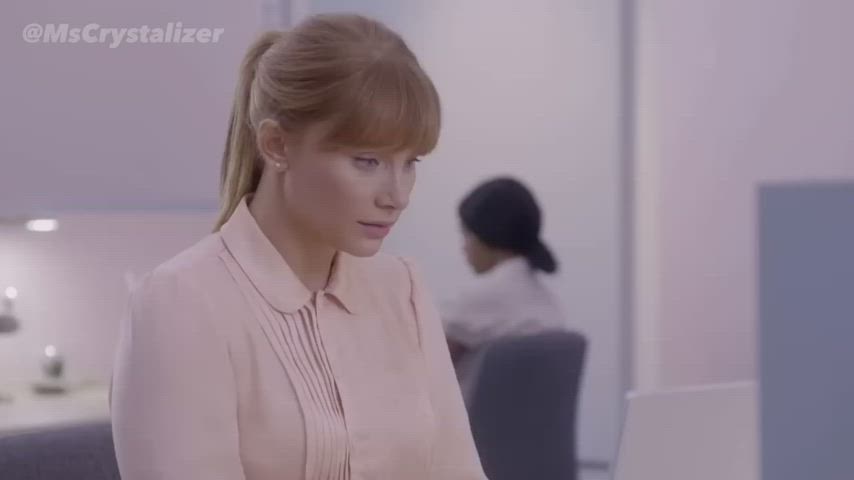 bryce dallas howard cumshot tribute gif