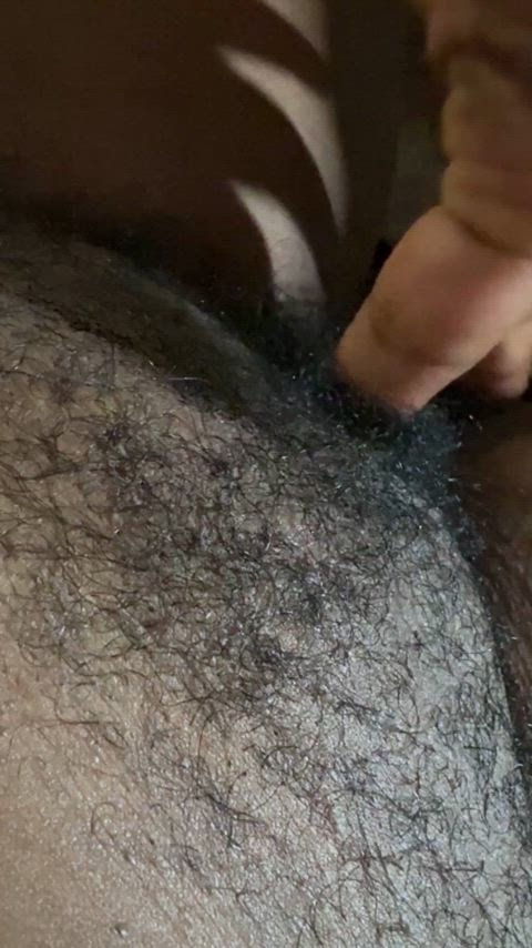 hairy pussy masturbating pubic hair gif