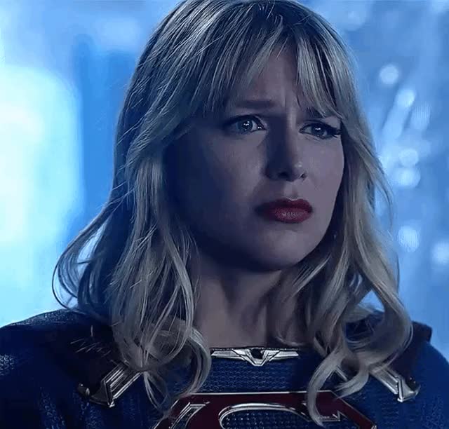Kara finding out she finished 3rd in the League BJ contest... [Melissa Benoist]