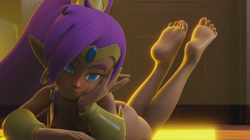 Shantae - Foot Tease [Shantae] (Thenaysayer34)
