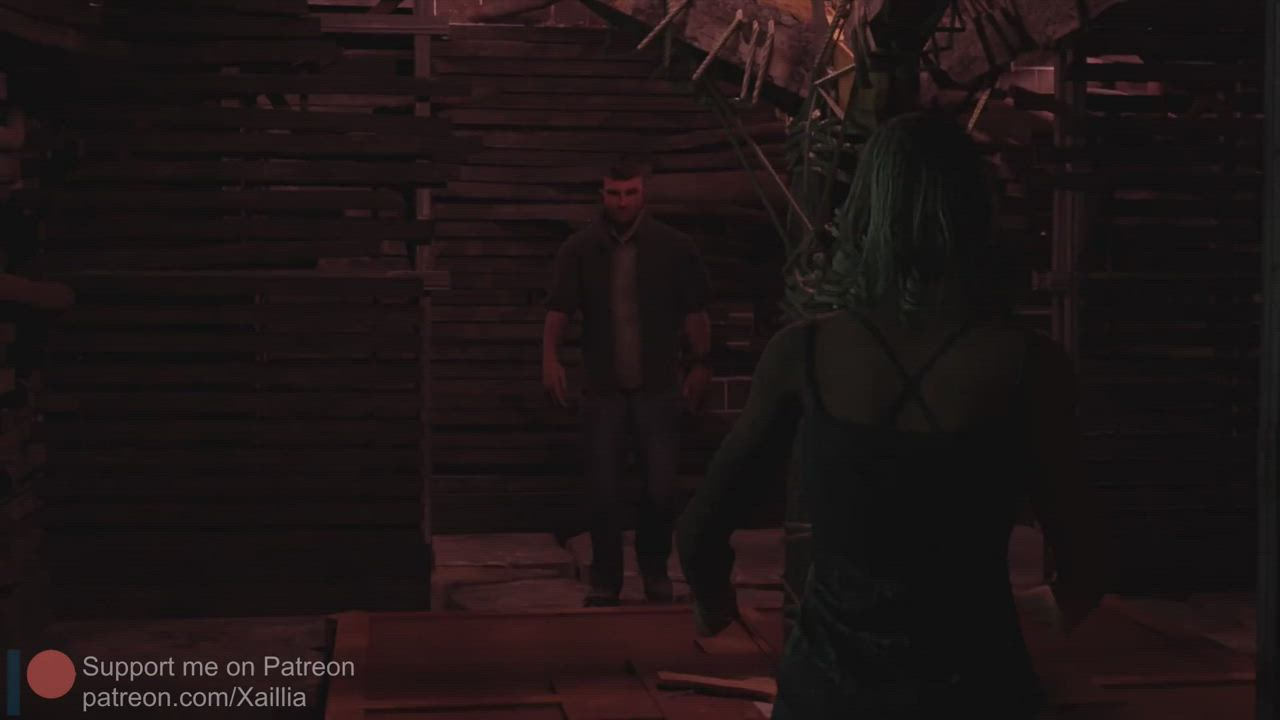 Dead by Daylight Kate Denson Sucks David's "Dead Hard" Cock