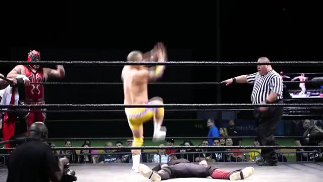 TEAM CHA CHA VS TEAM APOLLO JR Lucha Conquest 2 Full Match