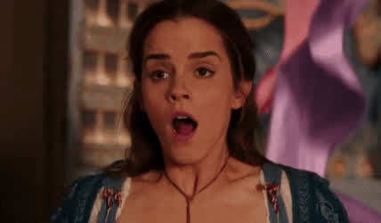 Brunette Celebrity Emma Watson gif