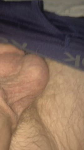 balls big balls big dick cock cum jerk off masturbating onlyfans orgasm solo gif