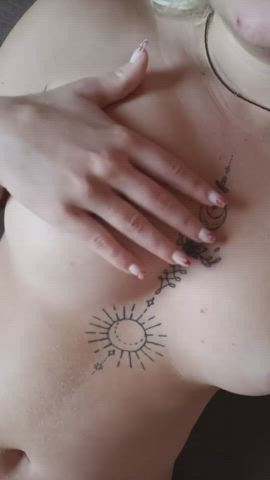I love my tits and tattoo