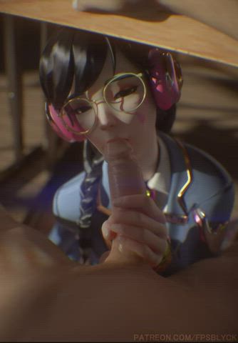 Blowjob Overwatch Rule34 gif