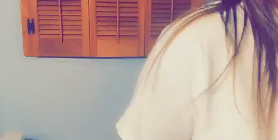 flashing girlfriend topless gif