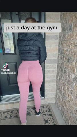 Ass Booty Fitness TikTok gif