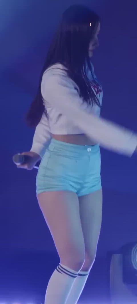 celebrity korean shorts stomach kpop gif