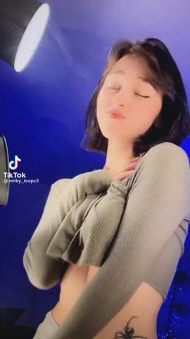 Who is she? (The tiktok @ is a spam account)