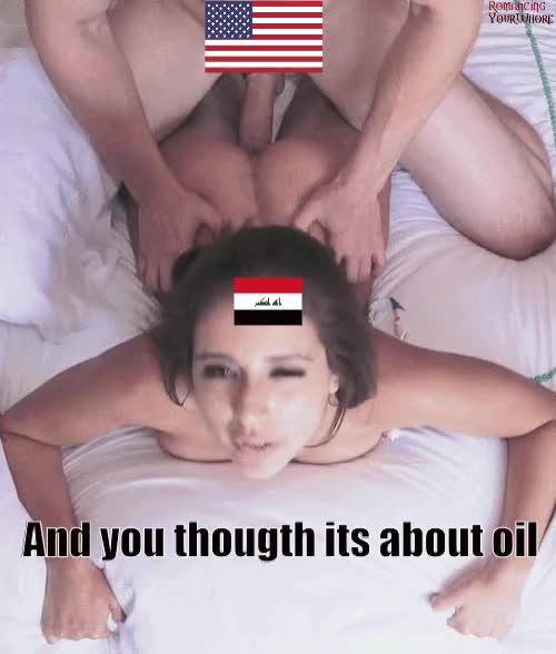 Arab woman gets fucked by america