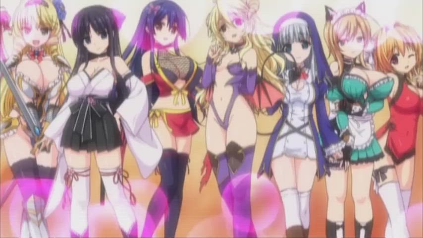 Harem lineup (honoo no haramase motto)