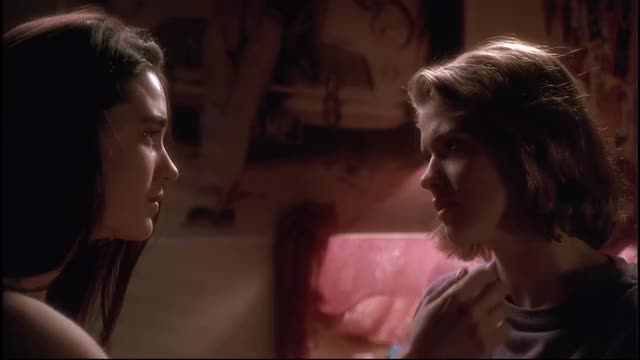 Jennifer Connelly - Higher Learning - hooking up w/ Kristy Swanson