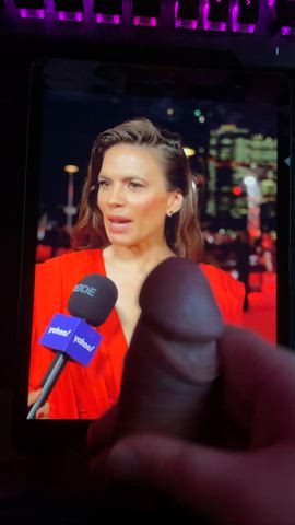 celebrity cum cumshot hayley atwell tribute gif