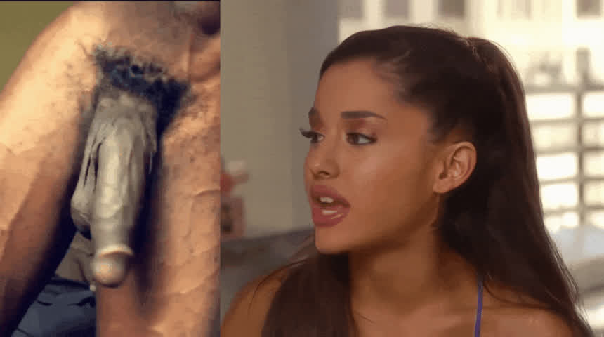 ariana grande bbc cock gif