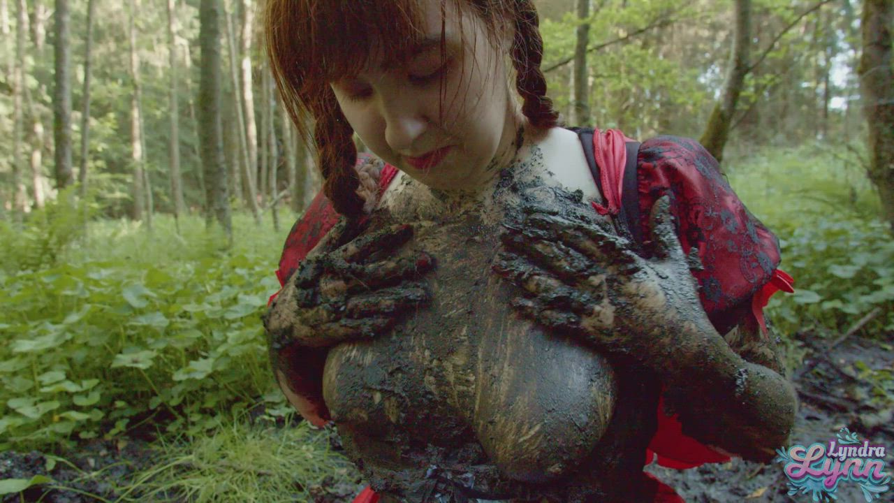 Boobs Female German Messy Outdoor gif