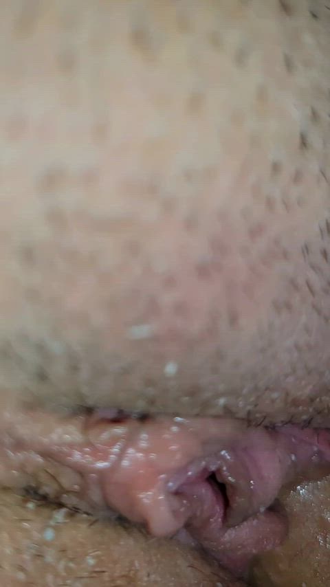 amateur cumshot pussy cum cock homemade sex interracial pov nsfw gif