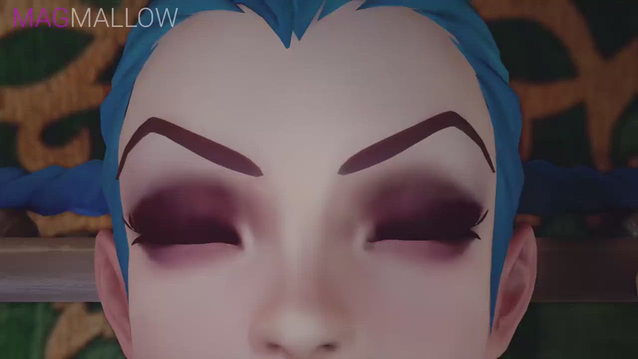 Futa Vi fucking Jinx Mouth (MagMallow) [League of Legends]