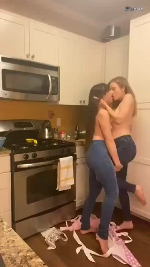 babe boobs cute french kissing girls kissing nsfw onlyfans pawg tits gif