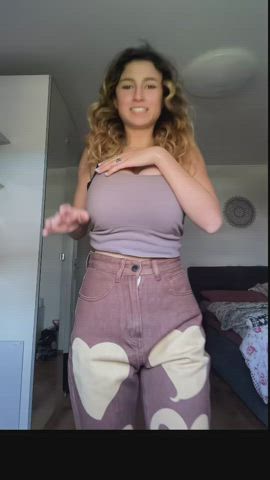 Big Tits Bouncing Tits TikTok gif