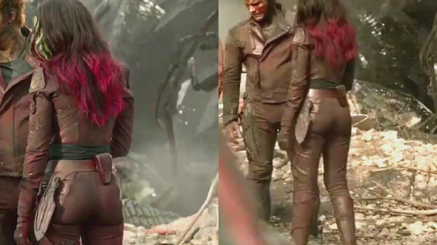 [Zoe Zaldana] Gamora has a nice ass