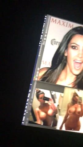 celebrity kim kardashian tribute gif