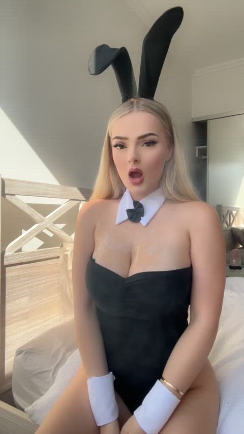 Would you let me empty your balls on these massive tits?