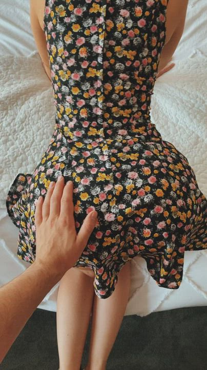 Who could have thought this flowery dress would be nsfw