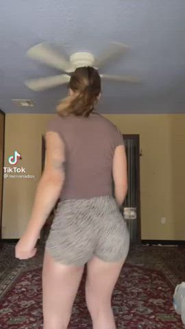 Booty Jiggling Thick gif