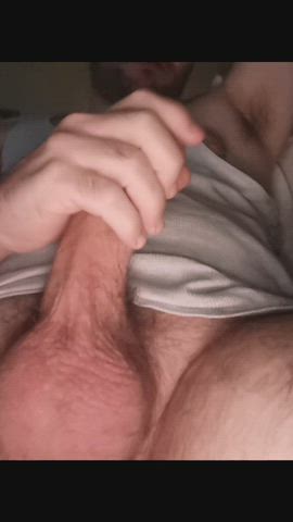 Big Dick Cumshot Foreplay gif