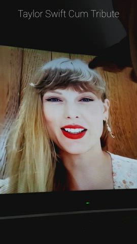 Cum In Mouth Facial Jerk Off Taylor Swift gif