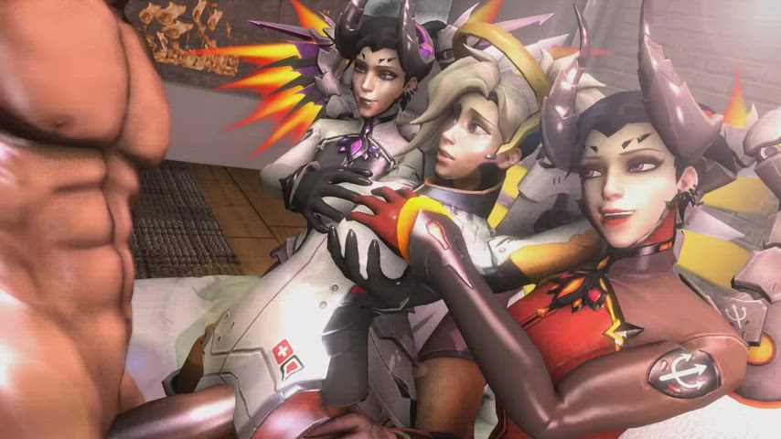 Female Gamer Girl Overwatch gif