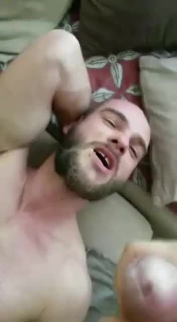 Feeding him some cum