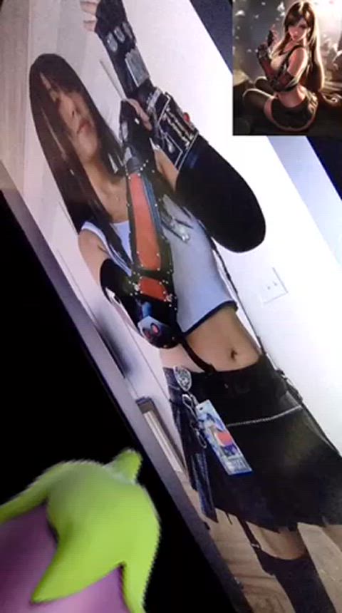 asian cosplay fit geek hentai huge load rule34 superheroine tifa lockhart tribute