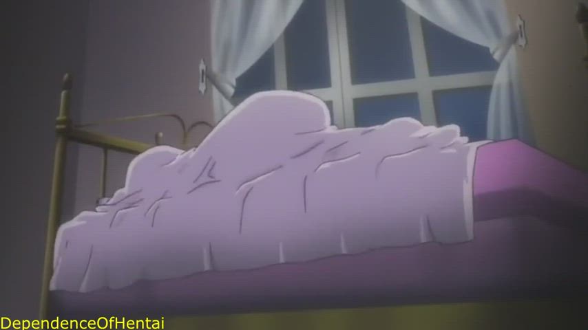 bed sex hentai lesbian gif