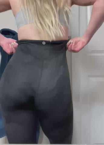 Ass Asshole Leggings gif