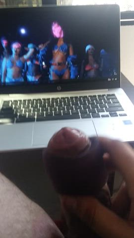 Big Dick Cumshot Jerk Off WatchingPorn Porn GIF by 7inchucbwc