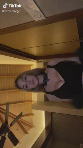 big tits teen tiktok gif