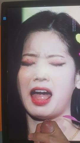 TWICE DAHYUN. Naughty Dahyun was forced to eat my nut haha.