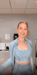 Celebrity Madelaine Petsch Redhead gif